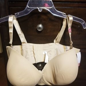 Nude Cacique Bra multi-way strapless